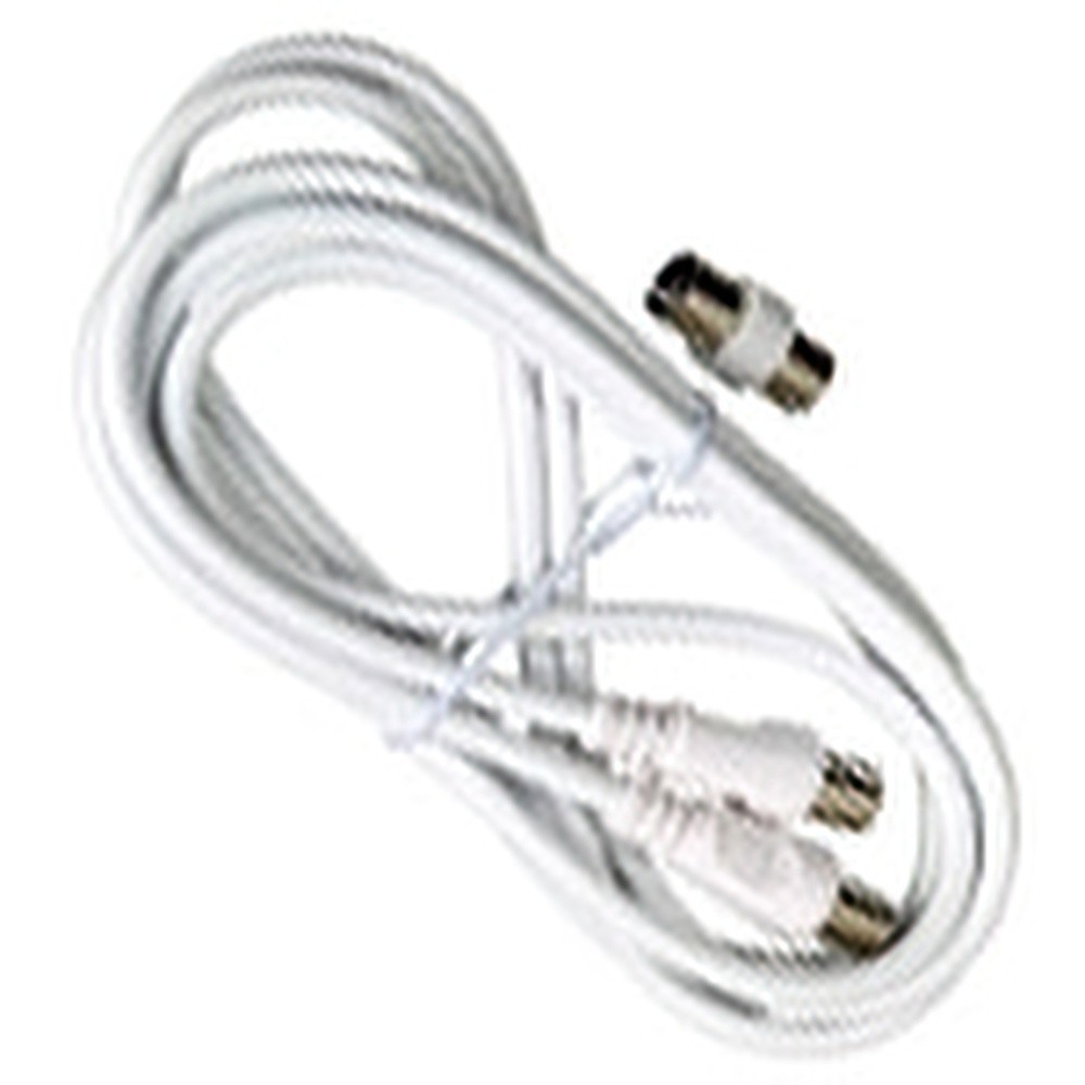 Conector TV Video Macho / Macho  2 metros Con Adaptador Macho / Hembra al por Mayor | Almacén de Ferretería