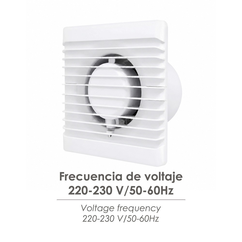 Extractor Aire Ø 125 mm, / 14 Watt, al por Mayor | Almacén de Ferretería