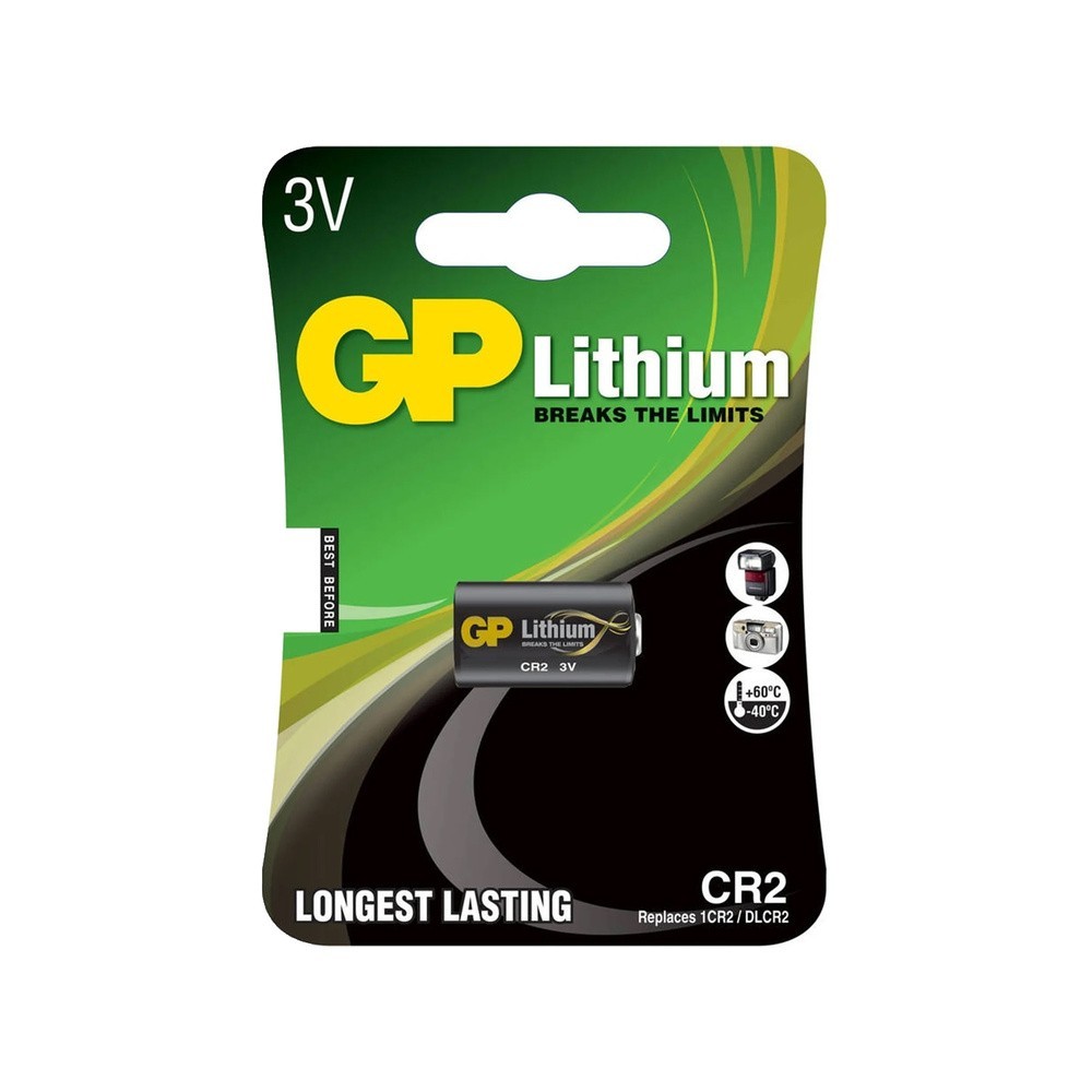 Pila Litio GP LITHIUM CR2 3V al por Mayor | Almacén de Ferretería