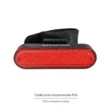 Luz Led Trasera Para Bicicleta / Patinete 100 Lumenes (4 Modos) Bateria Recargable USB al por Mayor | Almacén de Ferretería