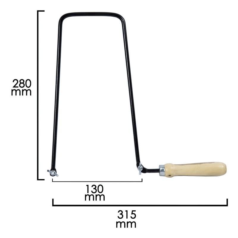Arco Marqueteria Wolfpack 130x280 mm,