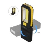 Linterna LED Profesional Multifunción Compacta Plegable A Pilas (3 AAA) 210 Lumenes 2 Modos de Iluminación Con Iman y Gancho al 