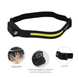 Linterna Led Frontal Cabeza Ajustable 350 Lumenes 4 Modos, Cinta Ajustable, Bateria Recargable Con Sensor Movimiento al por Mayo