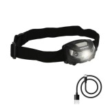 Linterna Led Frontal Cabeza Litio Usb Recargable, 3 modos de luz, 120 LUM, Sensor de encendido y apagado, al por Mayor | Almacén