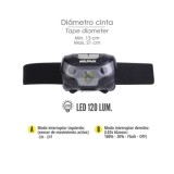 Linterna Led Frontal Cabeza Litio Usb Recargable, 3 modos de luz, 120 LUM, Sensor de encendido y apagado, al por Mayor | Almacén
