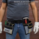 Bolsa Encofrador Doble Con Cinturón Ajustable, Colgador de Martillo, Bolsa Herramientas, Portaherramientas al por Mayor | Almacé