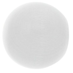 Terminal Madera Esfera 20x40 mm, Blanco