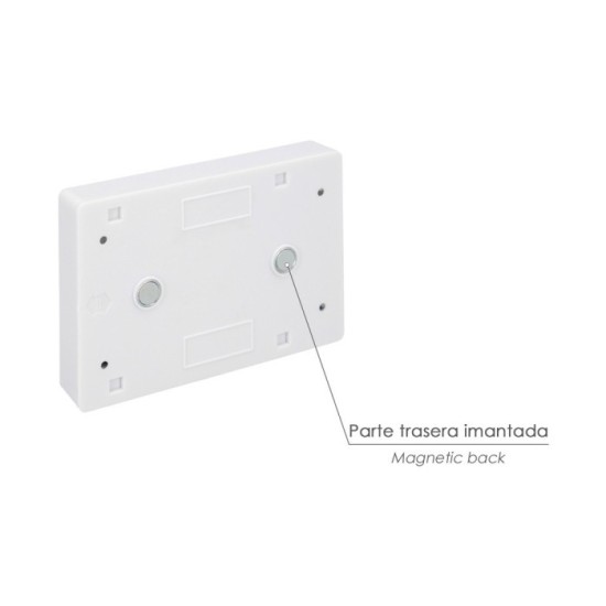 Linterna / Luces Led Para Pared / Armario A pilas (4 AAA) 250 Lumenes (Fijación Mediante Pegatina, Iman o Tornillos) al por Mayo