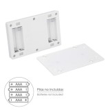 Linterna / Luces Led Para Pared / Armario A pilas (4 AAA) 250 Lumenes (Fijación Mediante Pegatina, Iman o Tornillos) al por Mayo