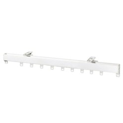 Riel Aluminio P950 Sin Cordon 2,0 Metros Blanco