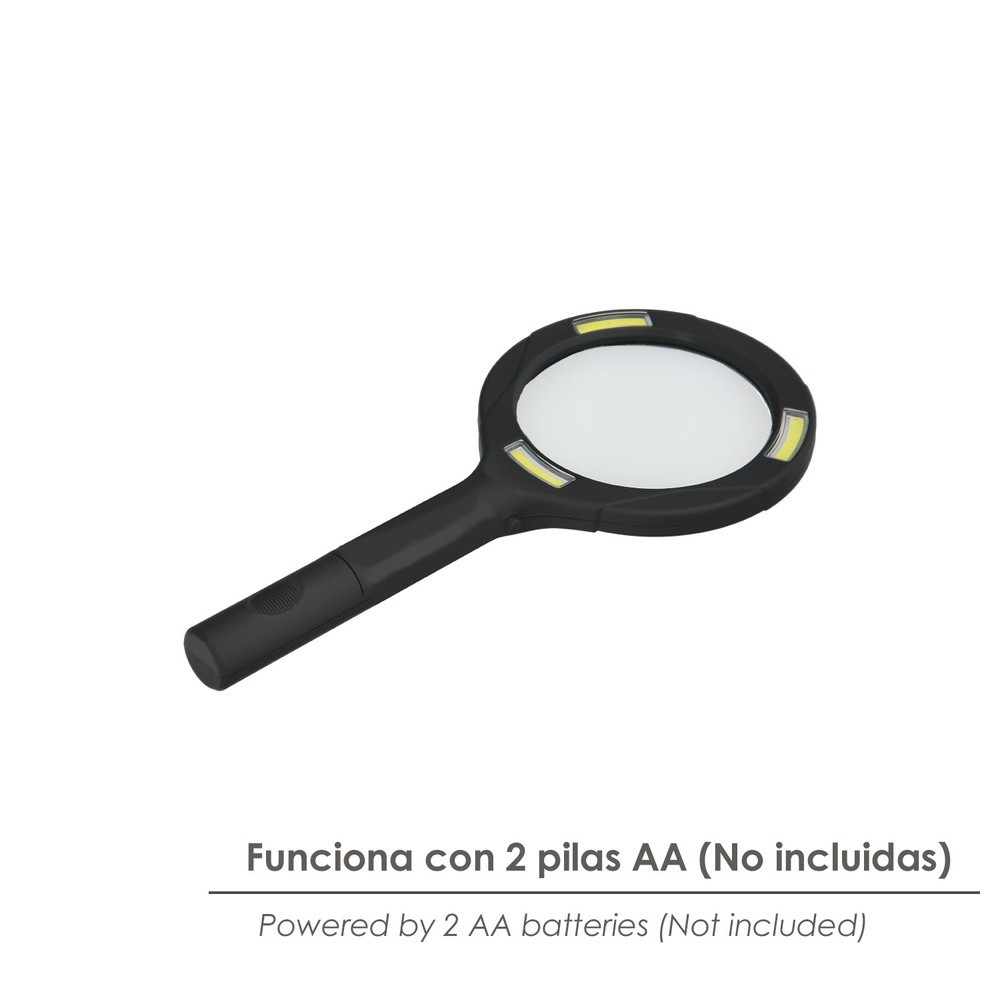 Lupa Con Led 2,5x Aumentos, Lupa De Mano, Ø11cm Lupa Para Leer, Lupa De Lectura, Lupa Con Luz al por Mayor | Almacén de Ferreter