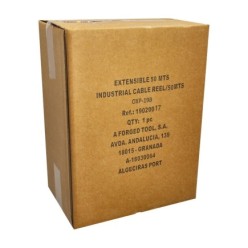 Extensible Industrial 4 Tomas 50 Metros 3 x 1,5 mm, con Protección Sobrecarga