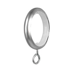 Anilla Zirconio 20 mm, Con Silenciador Niquel / Mate (Bolsa 10 Unidades)