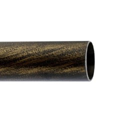 Barra Hierro Forja 20 mm, x 2,50 Metros Negro Dorado