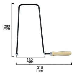 Arco Marqueteria Wolfpack 130x280 mm,