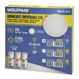 Downlight Led Empotrar 20 Watt 1800 Lumenes 6000K al por Mayor | Almacén de Ferretería