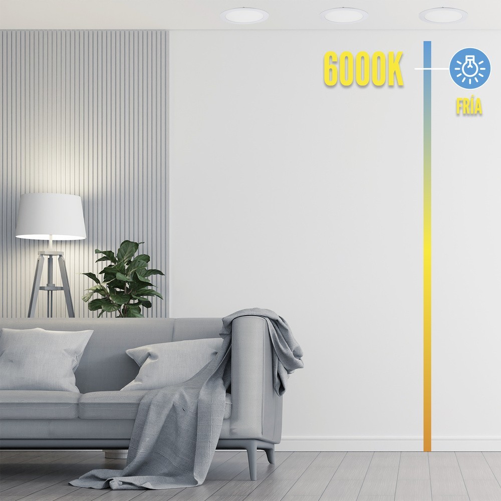 Downlight Led Empotrar 20 Watt 1800 Lumenes 3000K al por Mayor | Almacén de Ferretería