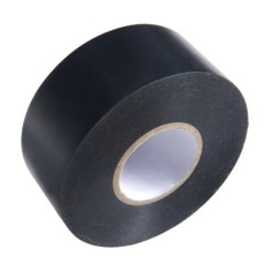 Cinta Aislante 40 m, x 38 mm, Negra Uso Doméstico
