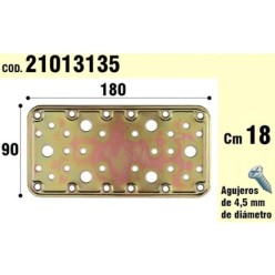 Soporte Para Madera Placa Bicromatada 90x180 mm,