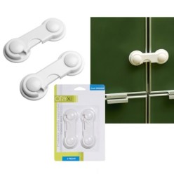Protector Oryx Pestillo Seguridad, (Blister 2 Piezas)
