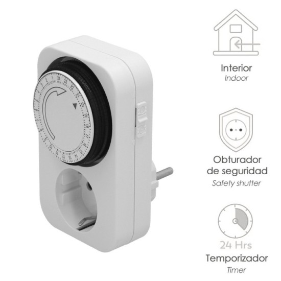 Programador Analogico 16A 250V al por Mayor | Almacén de Ferretería