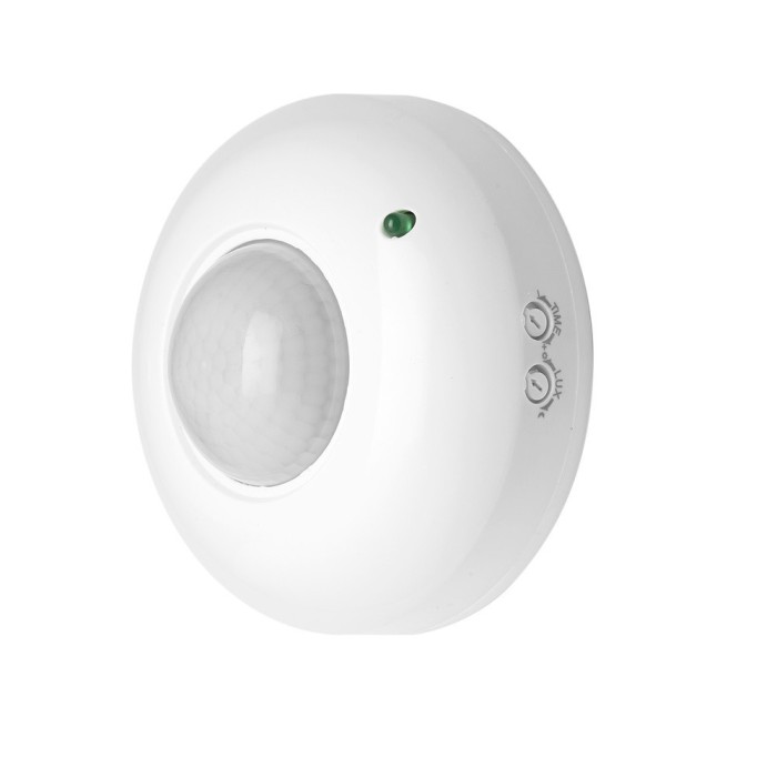 Detector De Movimiento Por Infrarrojos Con Sensor Crepuscular 360°, Ajustable al por Mayor | Almacén de Ferretería