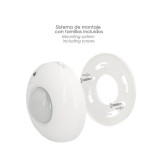 Detector De Movimiento Por Infrarrojos Con Sensor Crepuscular 360°, Ajustable al por Mayor | Almacén de Ferretería