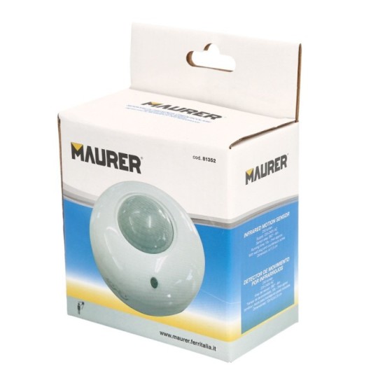 Detector De Movimiento Por Infrarrojos Con Sensor Crepuscular 360°, Ajustable al por Mayor | Almacén de Ferretería