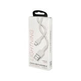Cable Usb A-lightning 3,0 Ah, 150 cm, Blanco al por Mayor | Almacén de Ferretería