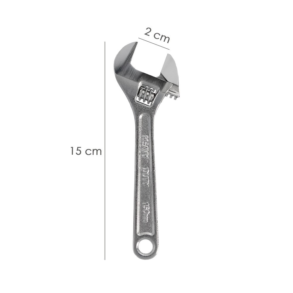 Llave Ajustable Moleta 6" / 150 mm, Llave Inglesa, Llave Apriete, Llave Ajustable al por Mayor | Almacén de Ferretería