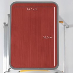 Escalerilla Aluminio 3 peldaños Uso Doméstico