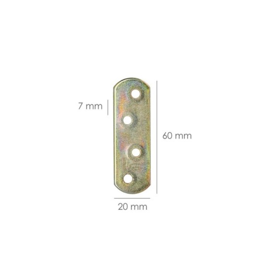 Placa Wolfpack Bicromatado  60x18 mm, al por Mayor | Almacén de Ferretería