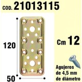 Soporte Para Madera Placa Bicromatada 50x120 mm, al por Mayor | Almacén de Ferretería