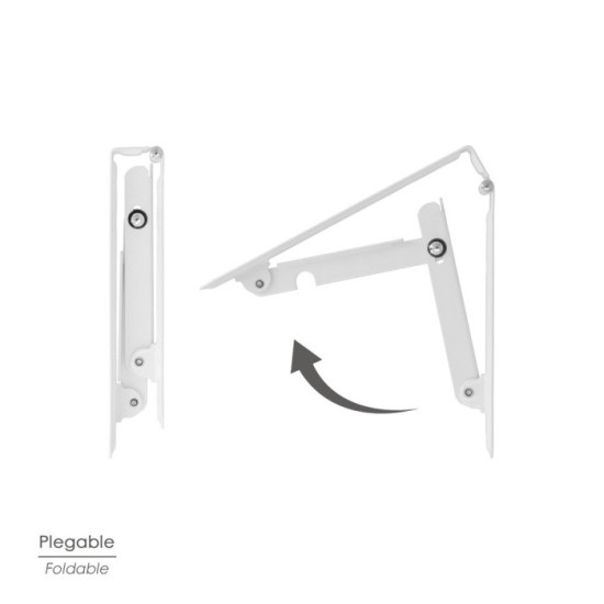 Palomilla Wolfpack Abatible Blanca 200 mm, Uso Doméstico al por Mayor | Almacén de Ferretería