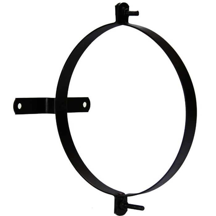 Abrazadera Para Tubo Estufa Vitrificada Con Soporte 120 mm, (2 Piezas) al por Mayor | Almacén de Ferretería