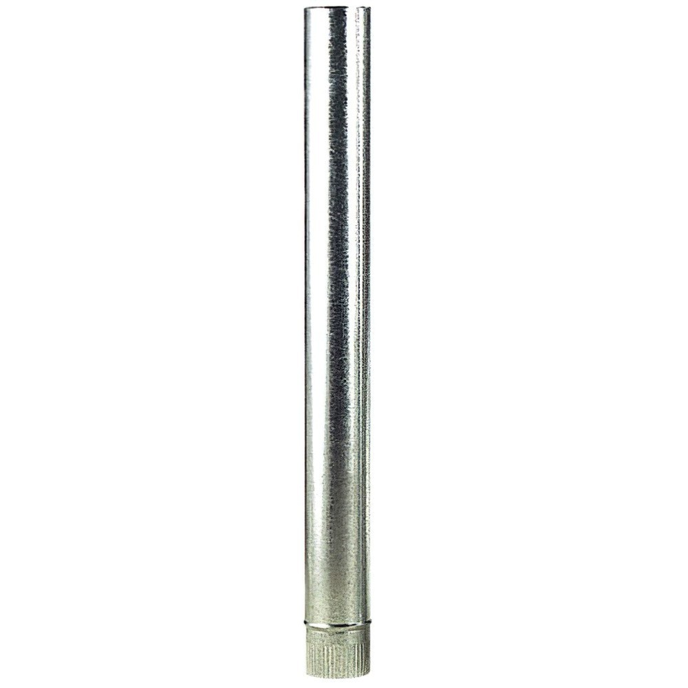 Wolfpack Tubo Estufa Acero Galvanizado Ø 100 mm, Ideal Estufas de Leña, Chimenea, Alta resistencia, Conducto Humos al por Mayor 