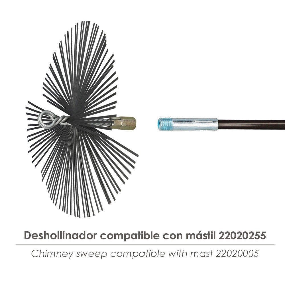 Cepillo Deshollinador Acero Pl, 250 Mm M12 al por Mayor | Almacén de Ferretería