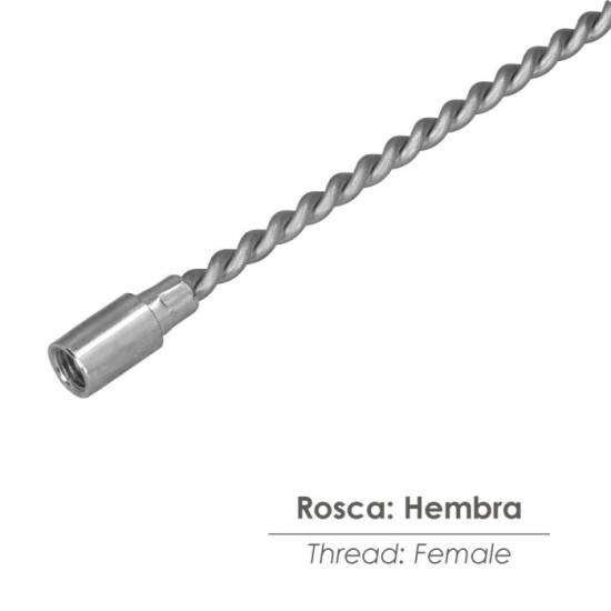 Mango Flexible Para Cepillos Rosca M12 Longitud 1Metro, al por Mayor | Almacén de Ferretería