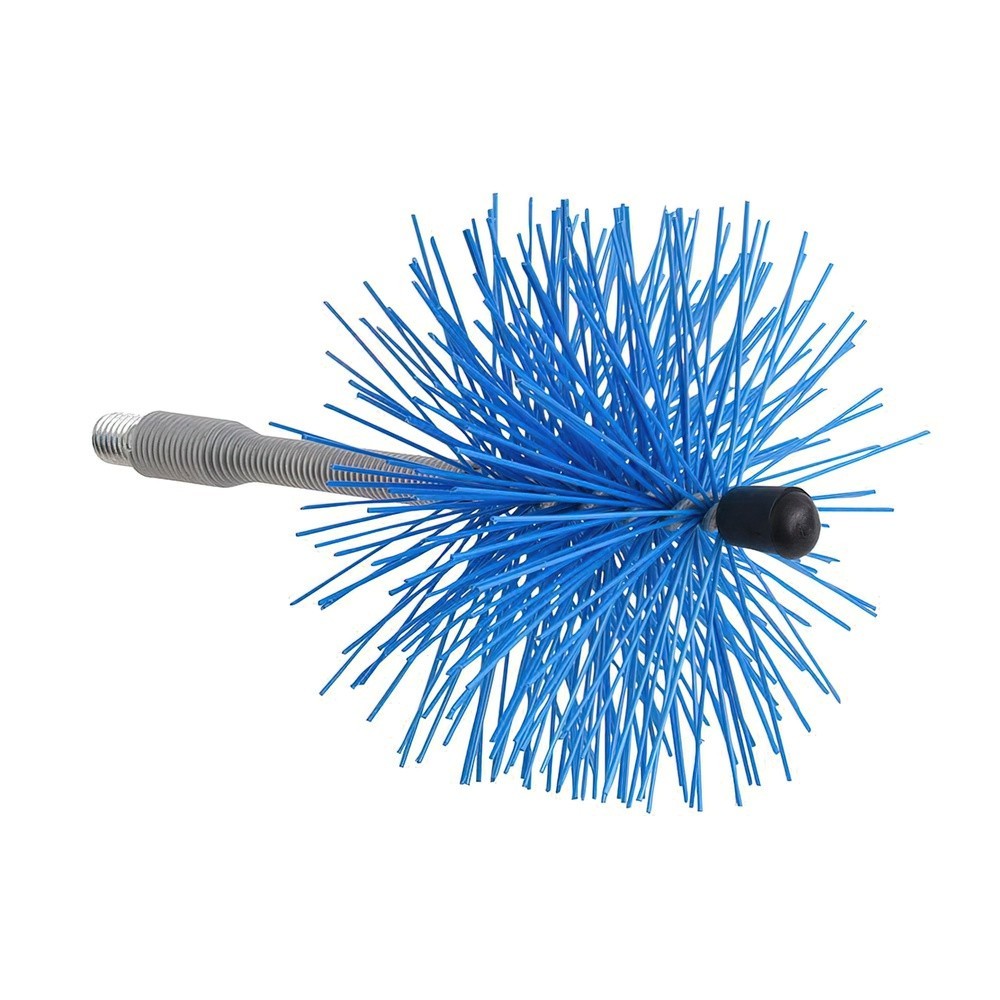 Deshollinador Cepillo Nylon Eje Flexible 100 mm, al por Mayor | Almacén de Ferretería