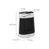 Termoventilador Ceramico Oscilante 1000/1500 Watt, al por Mayor | Almacén de Ferretería