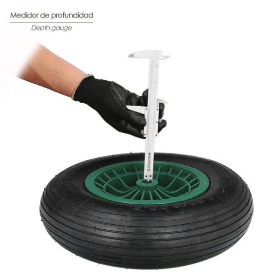Calibre Acero Inoxidable Profesional 150 mm, Alta Precisión al por Mayor | Almacén de Ferretería