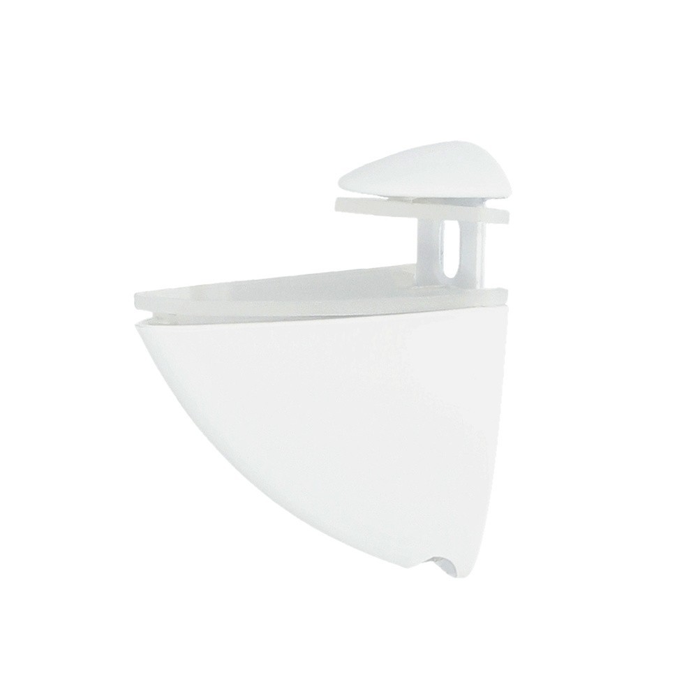 Soporte Pelicano Regulable Para Estante 1 / 20 mm, Blanco  (1 Pieza) al por Mayor | Almacén de Ferretería