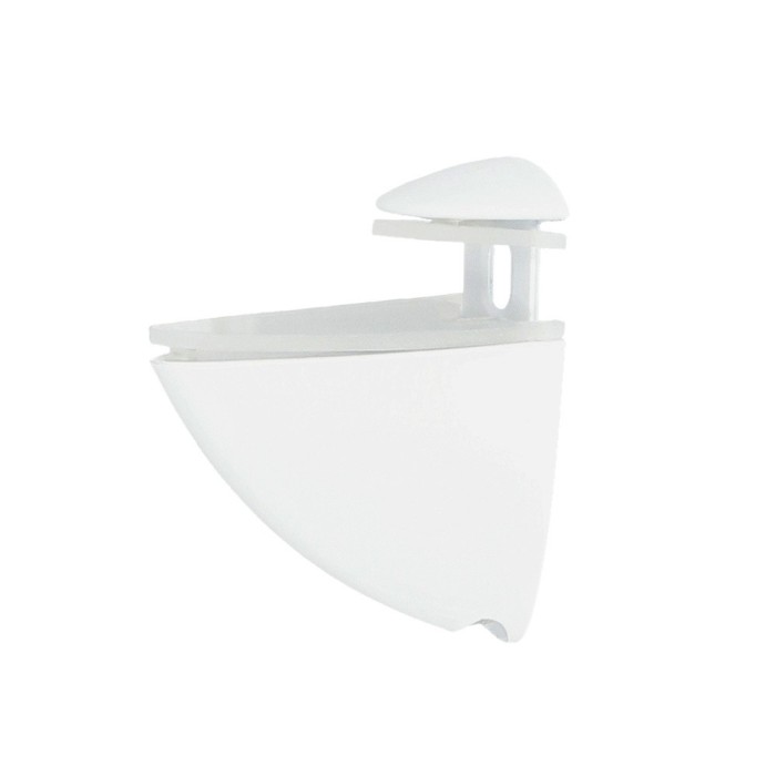 Soporte Pelicano Regulable Para Estante 1 / 20 mm, Blanco  (1 Pieza) al por Mayor | Almacén de Ferretería