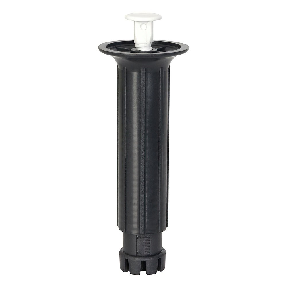 Pata Regulable Fija 13 / 20 cm, Negro al por Mayor | Almacén de Ferretería
