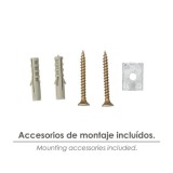 Soporte Pelicano Regulable Para Estante 1 / 35 mm, Cromo Mate  (1 Pieza) al por Mayor | Almacén de Ferretería