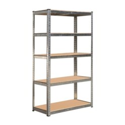 Modulo Estanteria Montaje Rápido Sin Tornillos 90x40x180 cm, (5 Bateas)