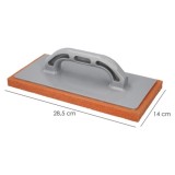 Talocha Espuma Naranja Mango De Fibra 14x28 cm, Acabado Fino al por Mayor | Almacén de Ferretería