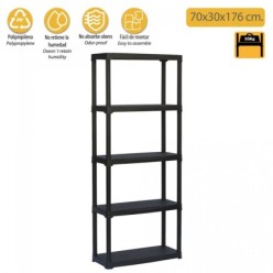 Modulo Estanteria Polipropileno 70x30x176 cm,