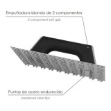 Rascador Mortero Profesional 250x145 Mango TPR al por Mayor | Almacén de Ferretería