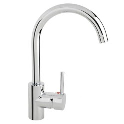 Monomando "Línea Flow" Fregadero Con Caño Alto Con Cartucho ceramico Ø 40 mm,